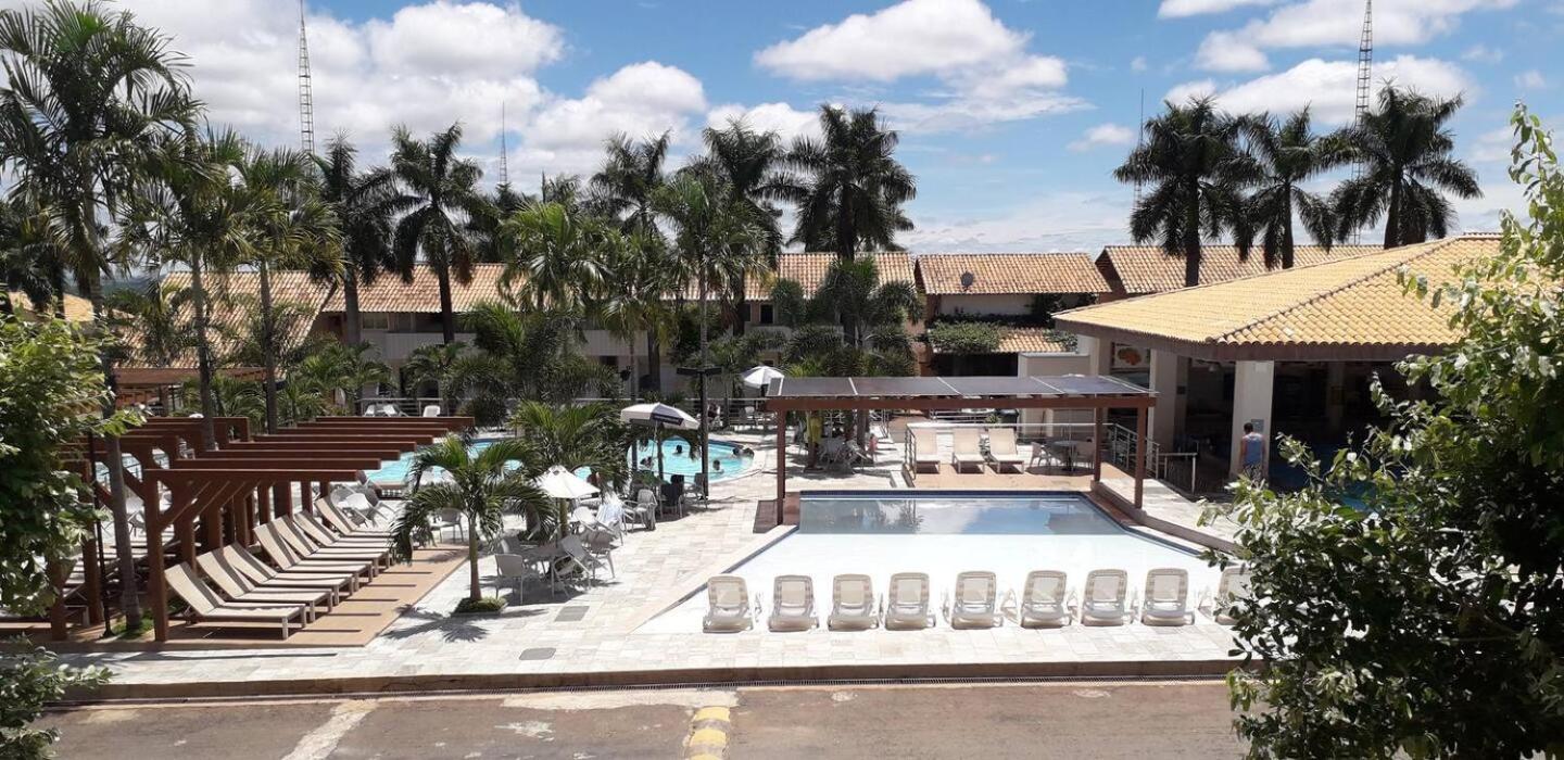Apartamento Diroma Resort Caldas Novas Bagian luar foto